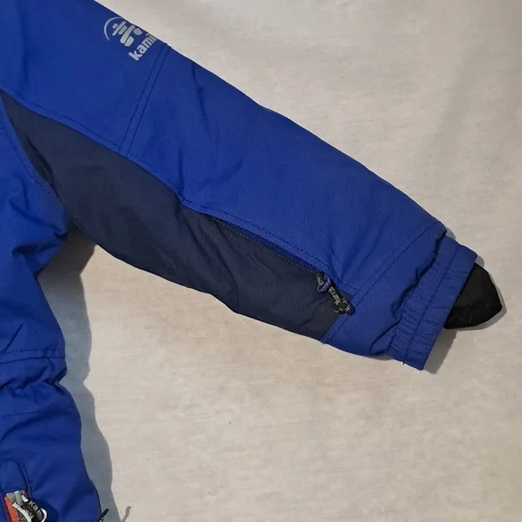 Kamik Boys/Girls Snow/Ski Suit. Size 3. Blue With Orange. - Picture 8 of 16